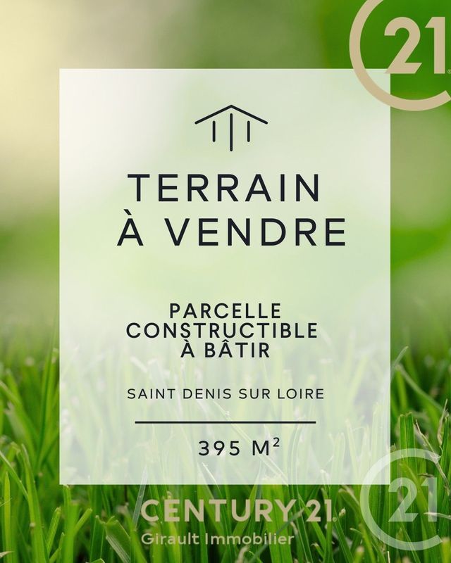 Terrain à vendre ST DENIS SUR LOIRE