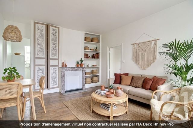 Appartement F3 bis à vendre - 3 pièces - 60.0 m2 - BLOIS - 41 - CENTRE - Century 21 Girault Immobilier
