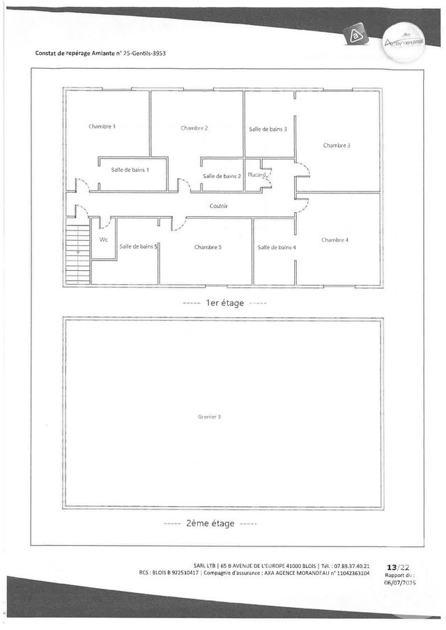 maison à vendre - 6 pièces - 250.0 m2 - HUISSEAU SUR COSSON - 41 - CENTRE - Century 21 Girault Immobilier